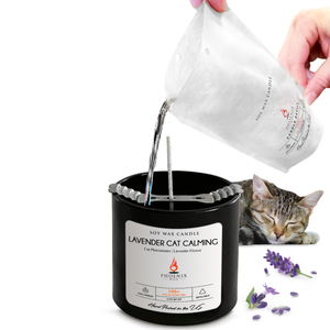 Cat Calming - Candle-Making Kit + Jar - Phoenix Wick