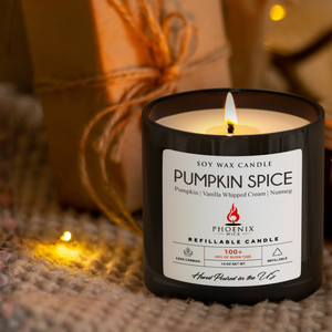 Pumpkin Spice - 14oz Filled Candle - Phoenix Wick